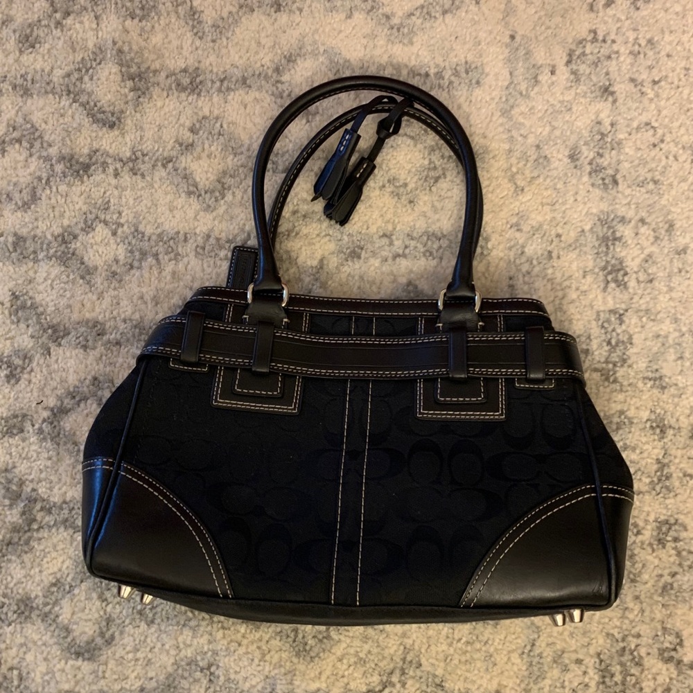 Coach Black Handbag - Picture 2 of 4